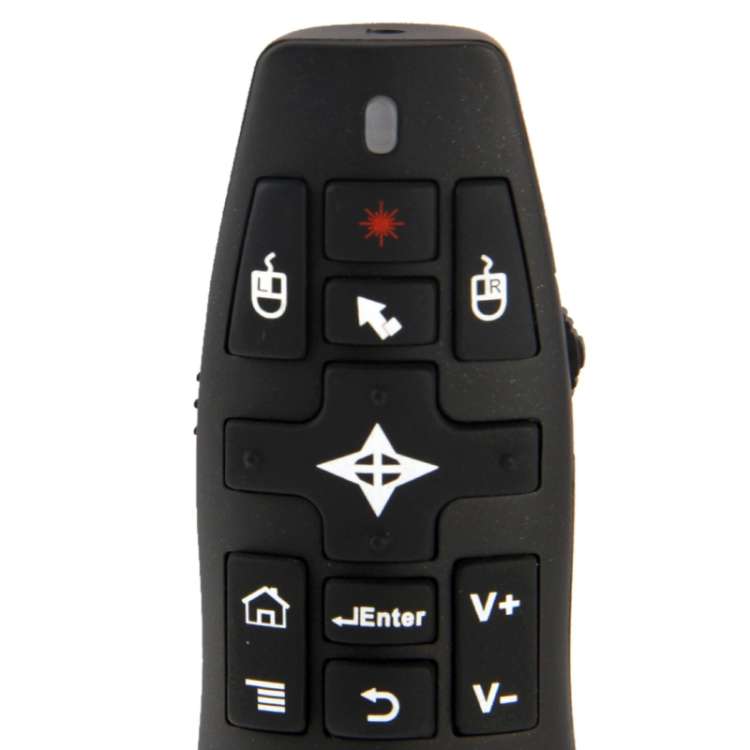 2.4G Wireless Presenter Laser Pointer Fly Mouse Rii Professional Air Mouse R900 for HTPC / Android T