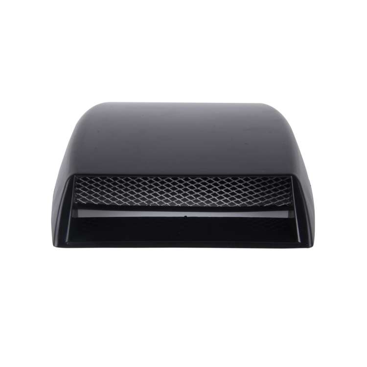 Car Turbo Style Air Intake Bonnet Scoop for Car Decoration(Black)