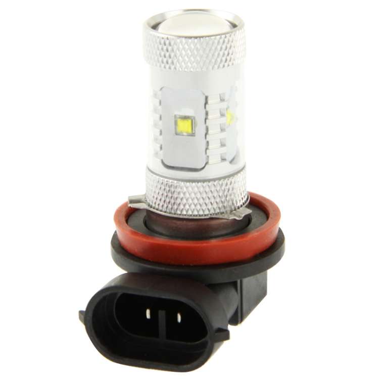 H8 30W White 6 CREE LED Head Light Fog Lamp for Vehicles, DC 12-24V