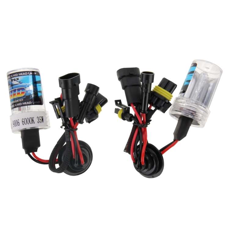 DC12V 35W HB4/9006 HID Xenon Light Single Beam Super Vision Waterproof Head Lamp, Color Temperature: