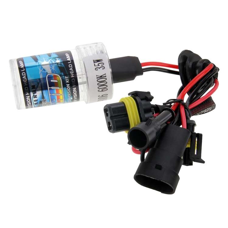 DC12V 35W HB4/9006 HID Xenon Light Single Beam Super Vision Waterproof Head Lamp, Color Temperature: