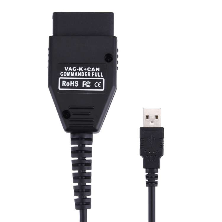VAG K + CAN Commander Full 1.4 OBDII Diagnostic Tool for Audi / VW(Black)