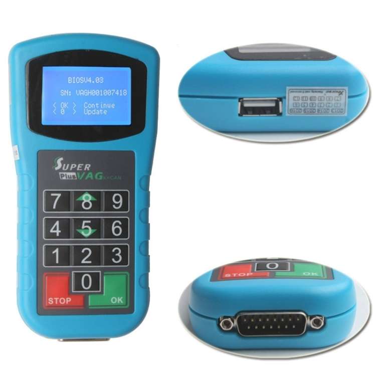 Super VAG K+CAN Plus 2.0 Car Diagnostic Tool, Support Odometer Correction / Read Code