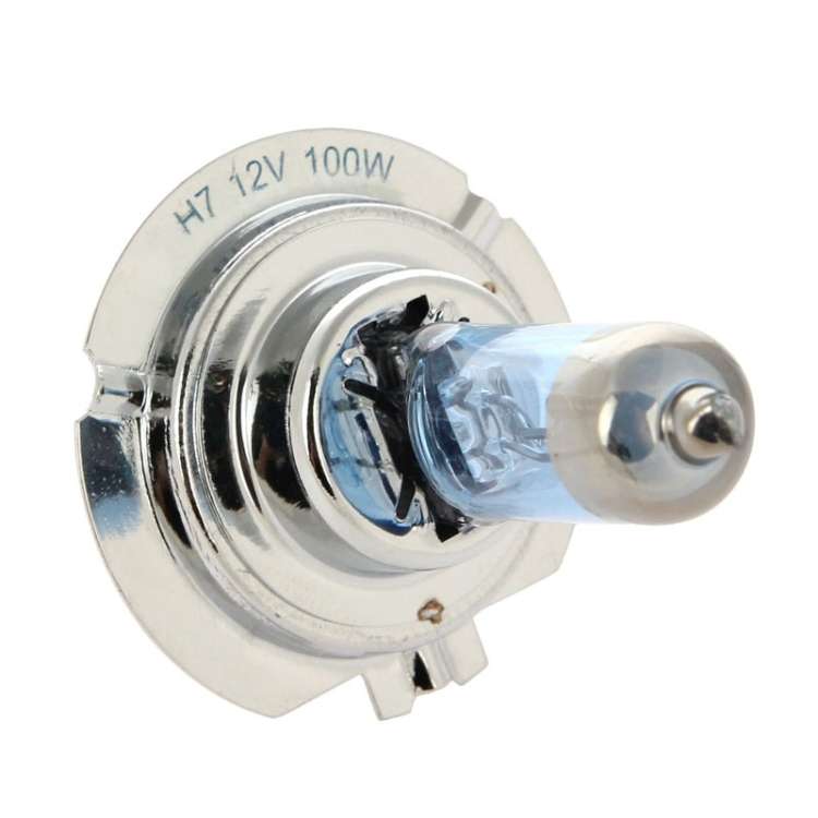 PEGASUS H7 Halogen Car Headlight Lamp, 1800 Lumens Warm White Light, 12V / 100W 5000K