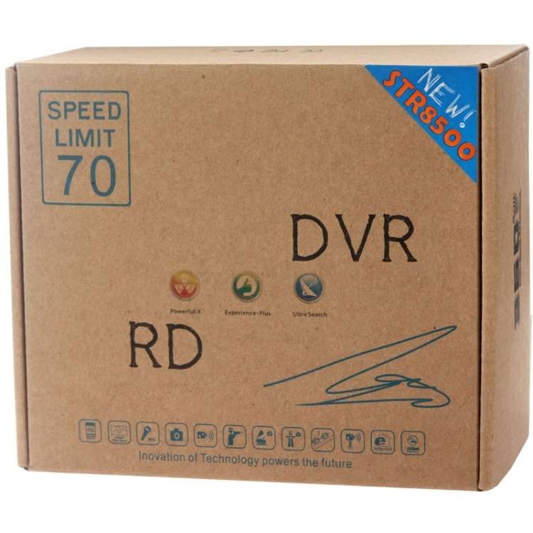 STR8500 HD 720P 30fps 2.0 inch LCD Radar Detector DVR with Laser + GPS Logger, 120 Degree View Angle