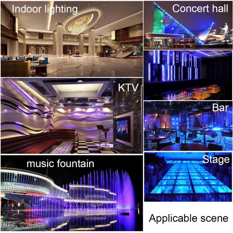 2.4G Touch Screen Remote RGB LED Controller