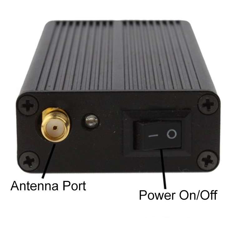 808HD Black, Portable Bluetooth And WIFI Jammer (Coverage: 5~15m)(Black)