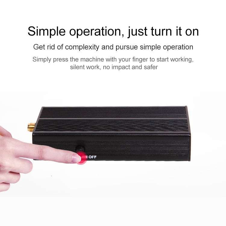 101B Black, Mini Portable WiFi/2.4G Signal Jammer (Coverage: 5~10 meters)(Black)
