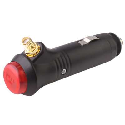 Portable Car GPS Signal Jammer with Switch (Coverage: 0.5~15 meters)(Black)