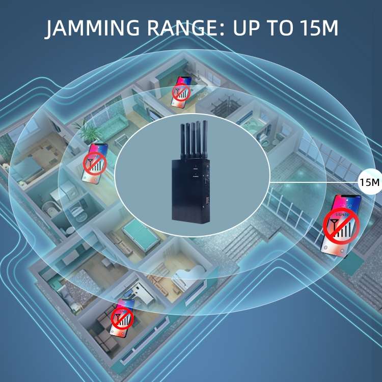 GSM / CDMA / DCS / PCS / 3G / GPS / LOJACK Mobile Phone Signal Breaker / Jammer / Isolator, Coverage