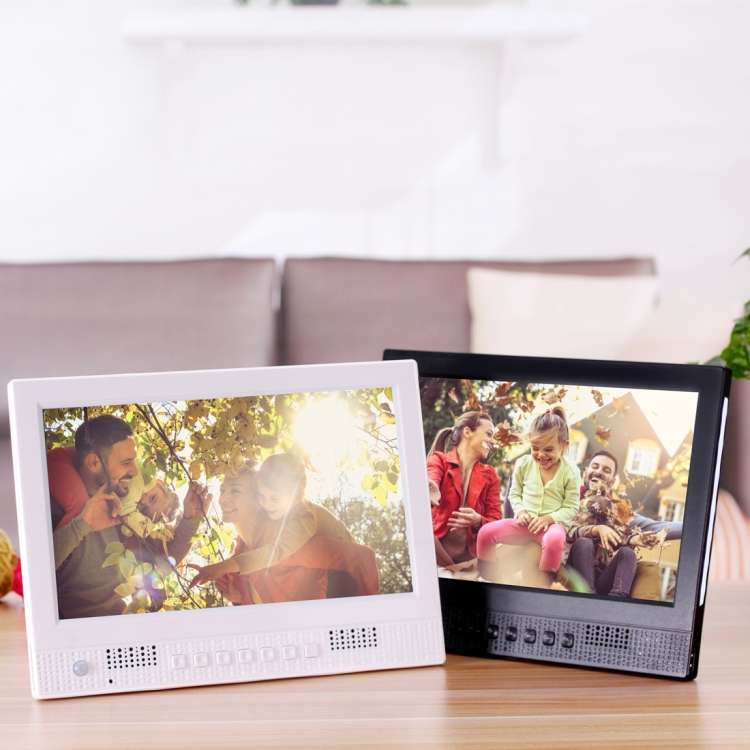 10.1 inch LED Display Multi-media Music & Movie Player Digital Photo Frame with Remote Control, Allw