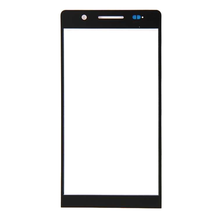 Front Screen Outer Glass Lens for Huawei Ascend P6(Pink)