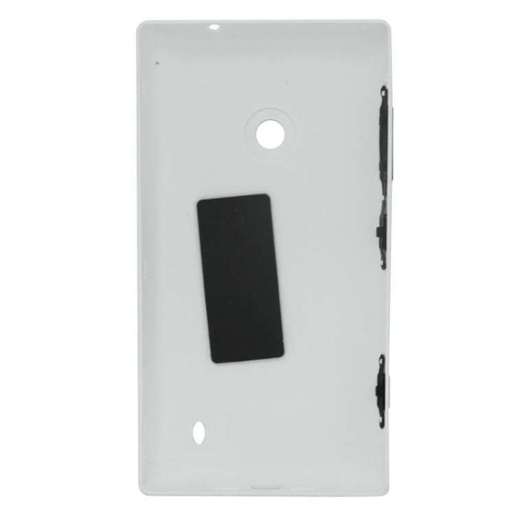 Plastic Back Housing Cover for Nokia Lumia 520(White)