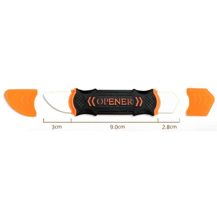 JAKEMY JM-OP12 Flexible Double-end Metal Opening Prying Tool for Samsung / iPhone / iPad / Laptop /