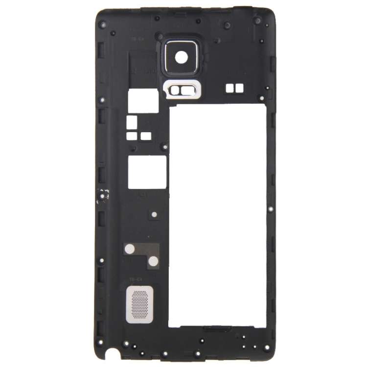 For Galaxy Note Edge / N915 Middle Frame Bezel / Rear Housing  (Black)