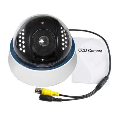 1/3 SONY Color 420TVL Dome CCD Camera, IR Distance: 15m