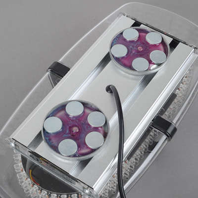 25W 240 LED Vehicle Roof Top Emergency Hazard Warning Strobe Light, Blue Light