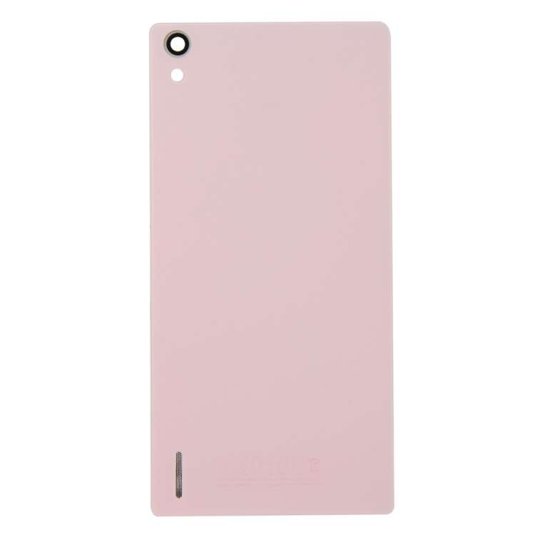 For Huawei Ascend P7 Battery Back Cover(Pink)