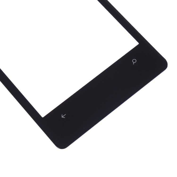 Front Screen Outer Glass Lens for Nokia Lumia 1020(Black)