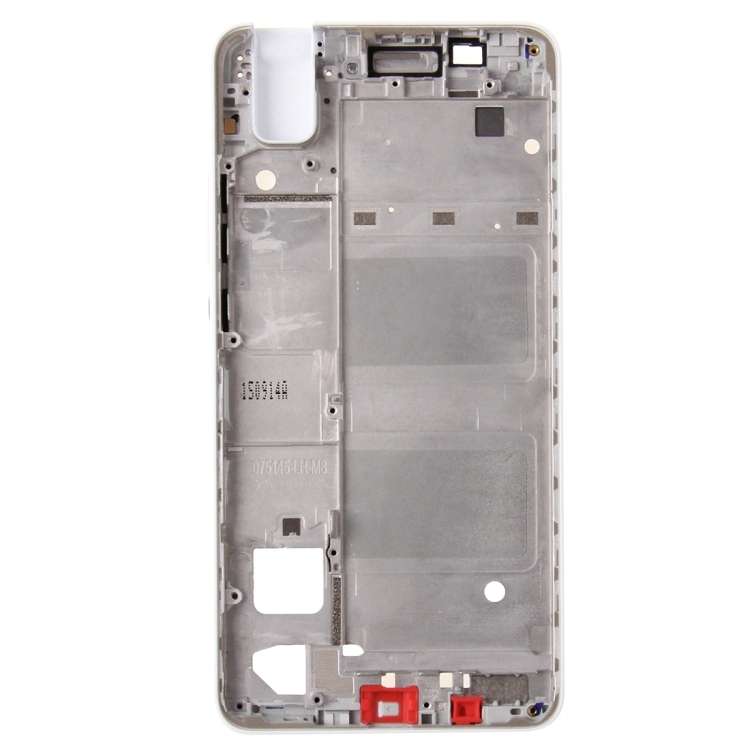 For Huawei Honor 7i Front Housing LCD Frame Bezel + Battery Back Cover(White)