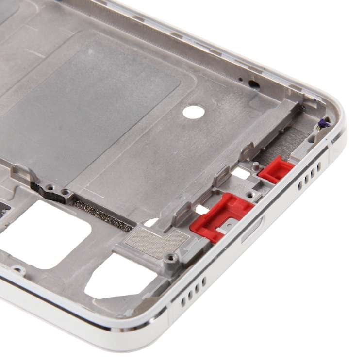For Huawei Honor 7i Front Housing LCD Frame Bezel + Battery Back Cover(White)