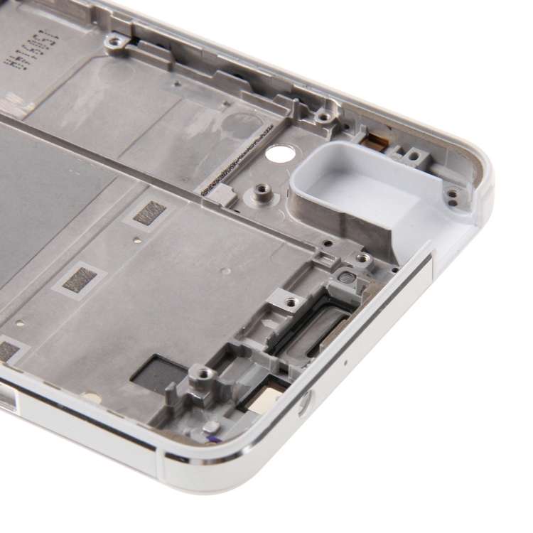 For Huawei Honor 7i Front Housing LCD Frame Bezel + Battery Back Cover(White)