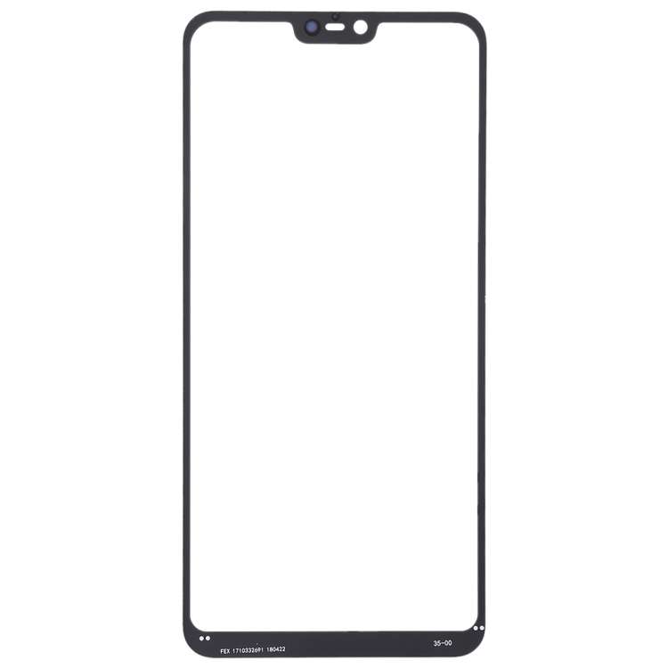 Front Screen Outer Glass Lens for Xiaomi Mi 8 Lite(Black)