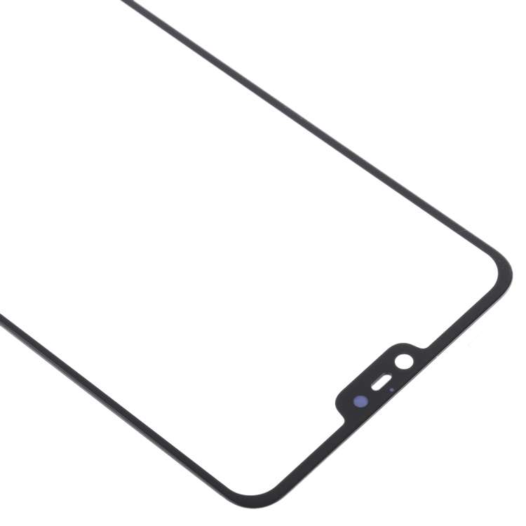 Front Screen Outer Glass Lens for Xiaomi Mi 8 Lite(Black)