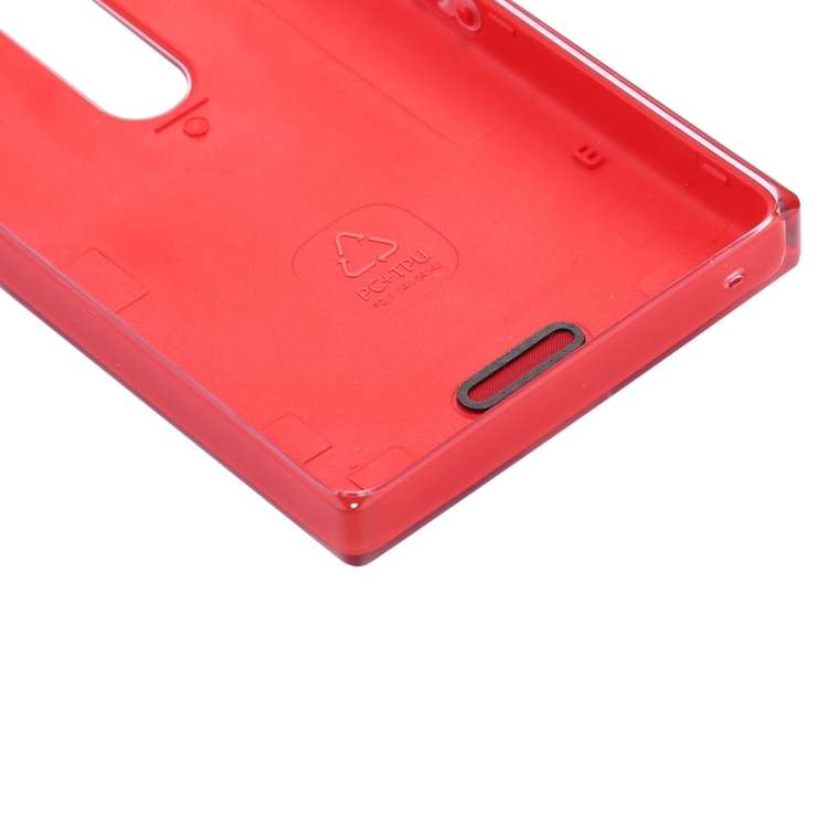 Dual SIM Battery Back Cover for Nokia Asha 502 (Red)