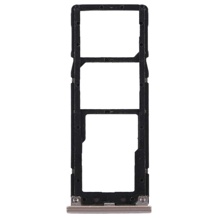 2 SIM Card Tray + Micro SD Card Tray for Xiaomi Redmi Note 5A(Gold)
