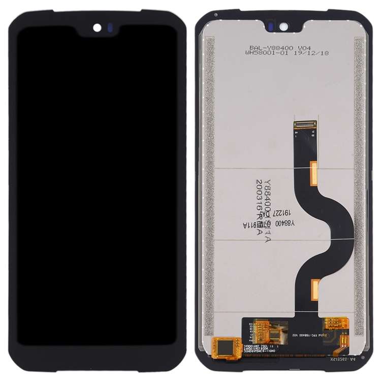 Touch Panel + LCD Full Assembly for Doogee S68 Pro(Black)