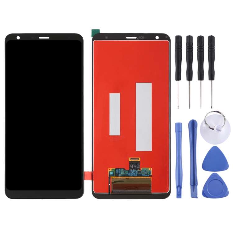 TFT LCD Screen for LG Stylo 4 / Q Stylo 4 / Q710 / Q710MS / Q710CS Digitizer Full Assembly (Black)
