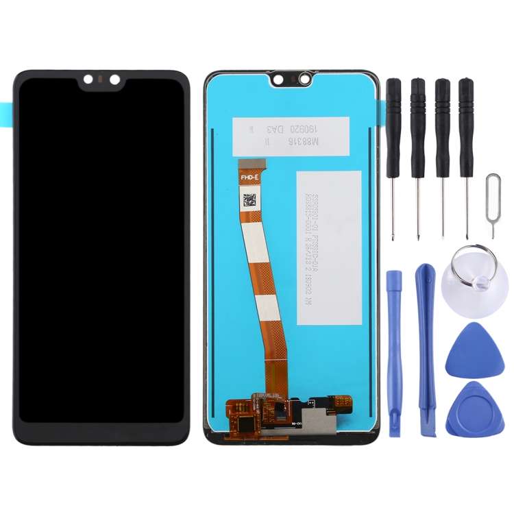 Original LCD Screen for Doogee Y7 Plus with Digitizer Full Assembly (Black)