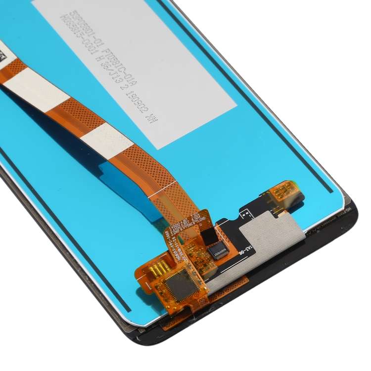 Original LCD Screen for Doogee Y7 Plus with Digitizer Full Assembly (Black)