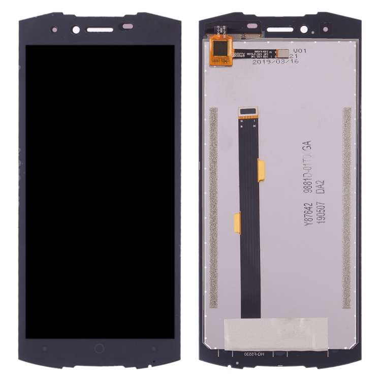 Original LCD Screen for Doogee S55 with Digitizer Full Assembly (Black)