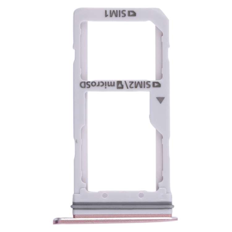 For Galaxy S7 Edge 2 SIM Card Tray / Micro SD Card Tray (Pink)