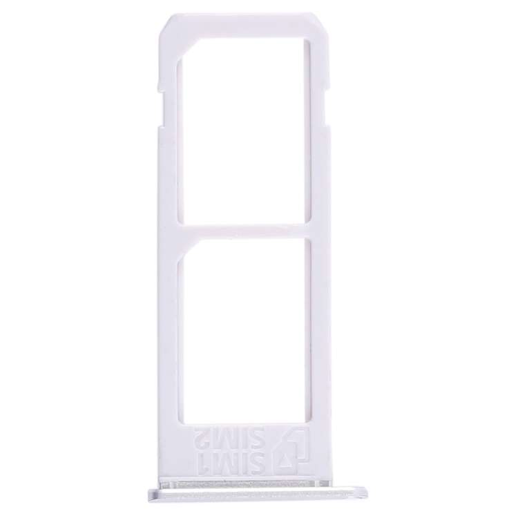 For Galaxy S6 Edge plus / S6 Edge+ 2 SIM Card Tray (Silver)