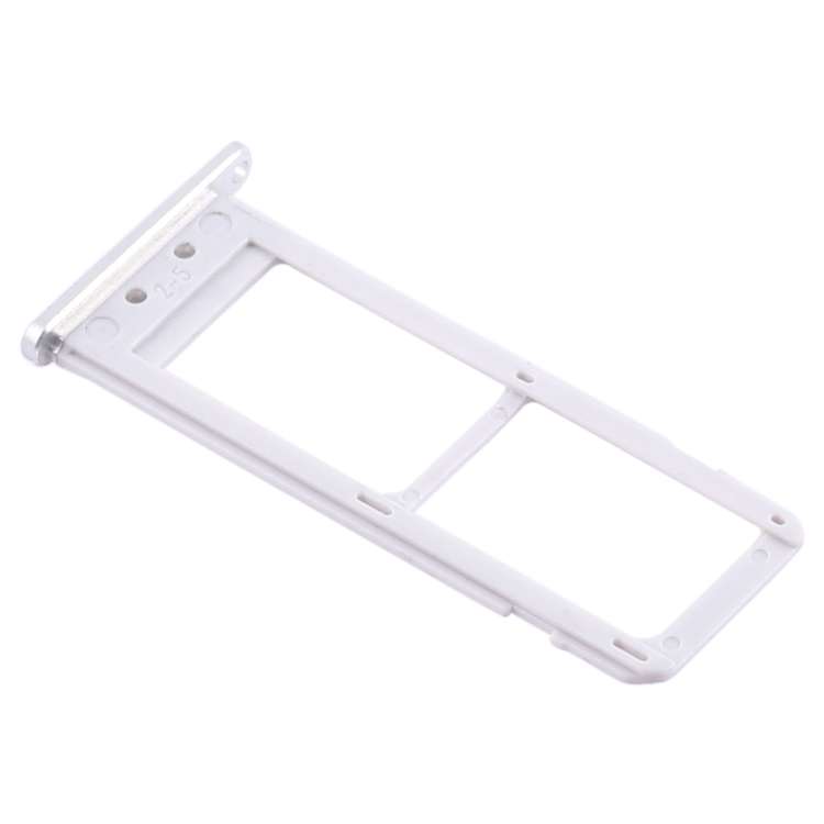 For Galaxy S6 Edge plus / S6 Edge+ 2 SIM Card Tray (Silver)