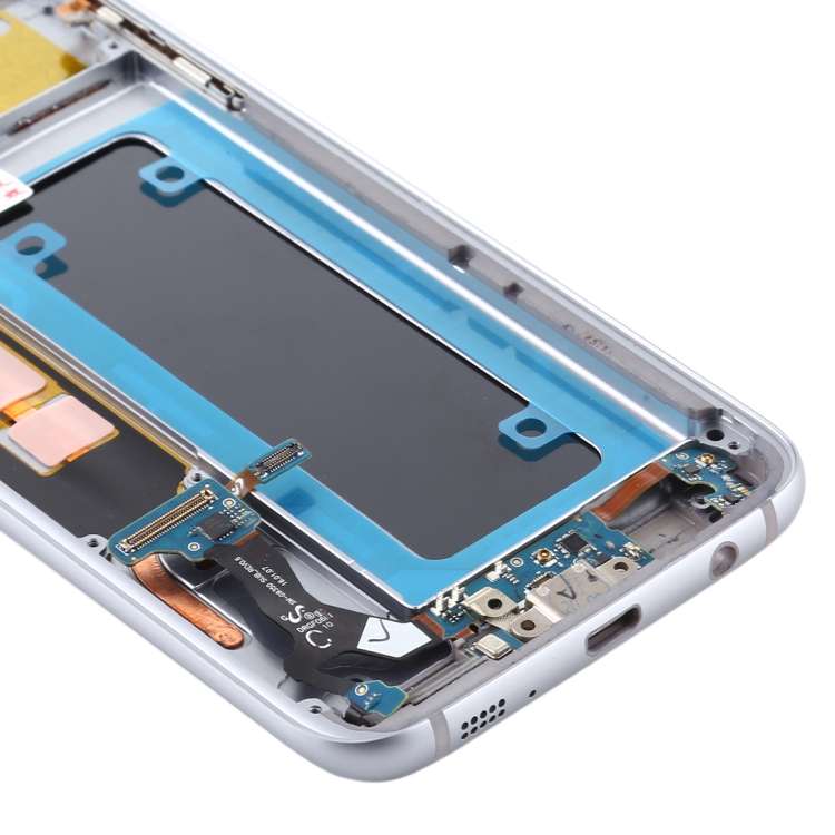OLED LCD Screen for Samsung Galaxy S7 Edge / SM-G935F Digitizer Full Assembly with Frame (Black)