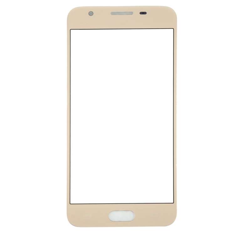 For Samsung Galaxy On5 / G550 10pcs Front Screen Outer Glass Lens (Gold)