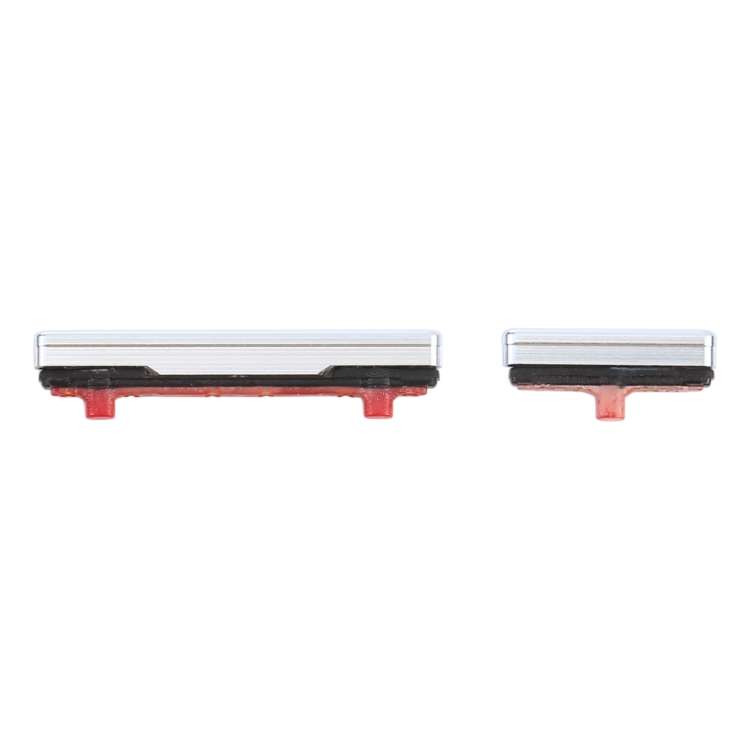 For Samsung Galaxy S21 Ultra 5G Power Button and Volume Control Button(Silver)