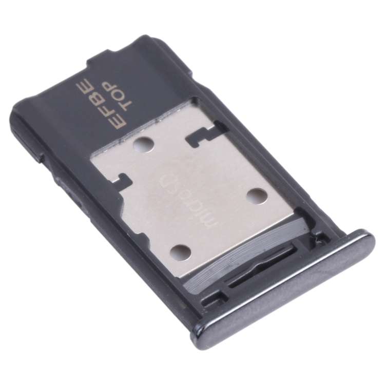 For Samsung Galaxy M31s SM-M317 SIM Card Tray + SIM Card Tray + Micro SD Card Tray (Black)