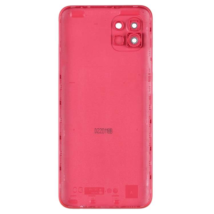 For Samsung Galaxy A03 SM-A035F Battery Back Cover (Red)