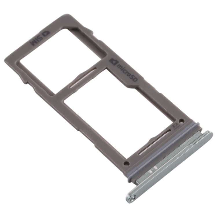 For Samsung Galaxy S10+ / S10 / S10e SIM Card Tray + Micro SD Card Tray (Green)