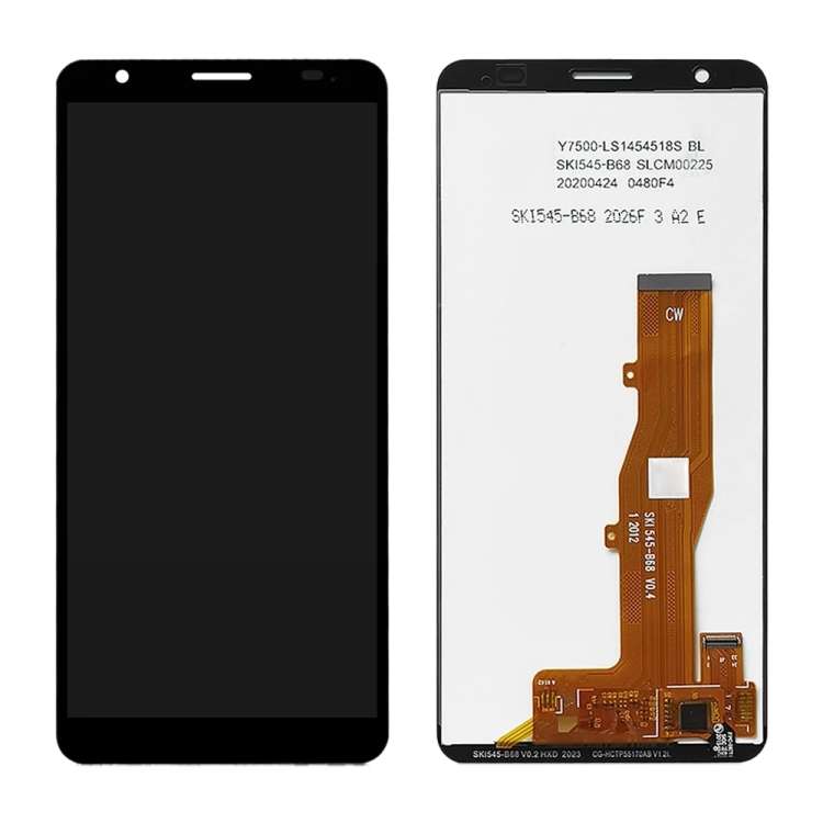 OEM LCD Screen for ZTE Blade A3 2020 with Digitizer Full Assembly (Black)