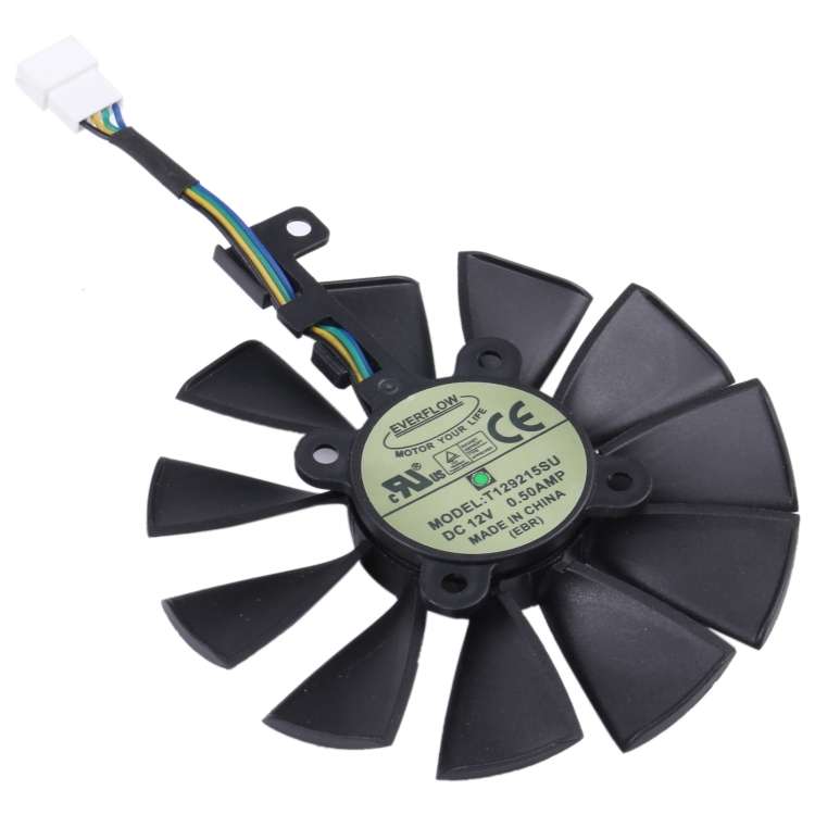 T129215SU 87MM Computer Graphics Card Cooling Fan For Asus Strix RX470 RX460 GTX980TI R9 390X CTX108