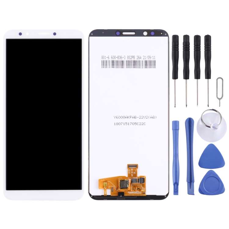 OEM LCD Screen for Huawei Y7 Pro 2018 with Digitizer Full Assembly(White)