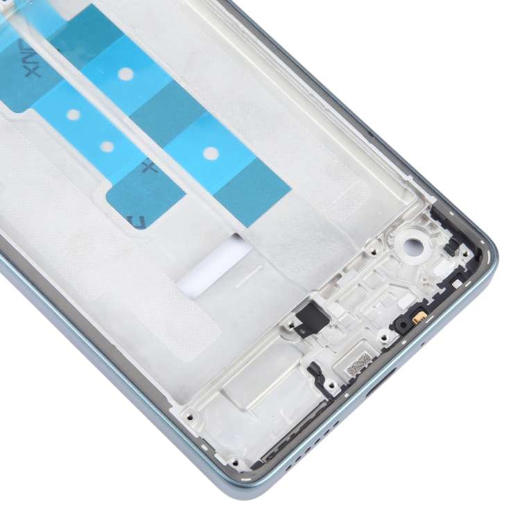 For Xiaomi Poco M6 Pro 4G Original Front Housing LCD Frame Bezel Plate (Blue)