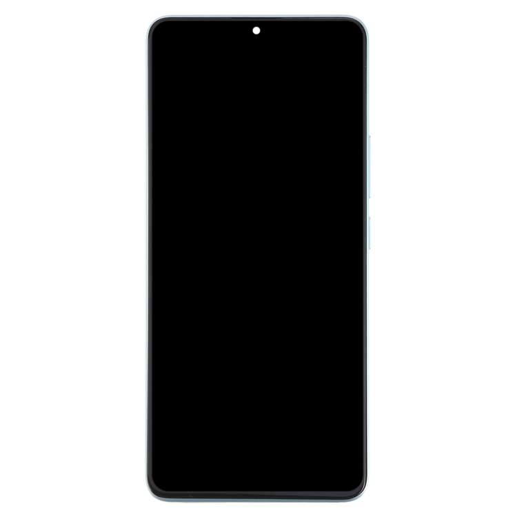 For Xiaomi Poco X6 Original AMOLED Material LCD Screen Digitizer Full Assembly with Frame (Blue)