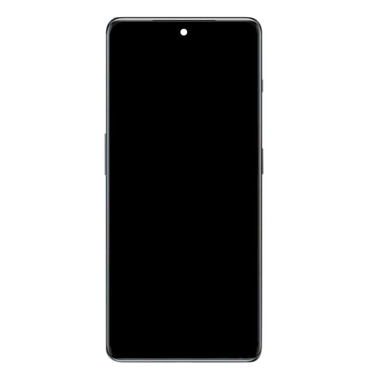 For OnePlus 11R CPH2487 Original AMOLED LCD Screen Digitizer Full Assembly with Frame (Black)